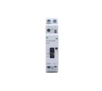 Contacteur modulaire AC domestique sur Rail Din, HCH8s-25M 2P 16A 20A 220V, avec interrupteur de commande manuel 2NO 1NO1NC ou 2NC(2P 25 1NO1NC DC24V)