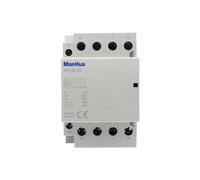 Contacteur modulaire AC domestique sur Rail Din, MCH8-63 4P 63A 220V 50/60HZ ZFUGEDRLI (Color : 4no)