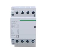 Contacteur modulaire automatique HCH8s-63, 1 pièce, 4P 63A 4NO 4NC 2NO2NC 380V 220V 110V AC 24V, Type Rail Din iCT 50/60Hz(4P 63A 2NO2NC AC230V)