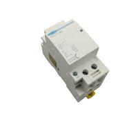 Contacteur modulaire ca domestique sur rail Din, 2P 63A 220V/230V 50/60HZ, 2NO 2NC ou 1NO 1NC(2NC)