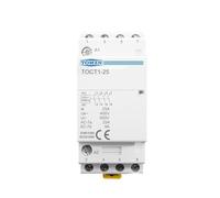 Contacteur modulaire ca domestique TOCT1 4P 25A 2NC 2NO 220V/230V 50/60HZ, Rail Din ZFUGEDRLI (Color : 110V, Size : 2NO2NC)