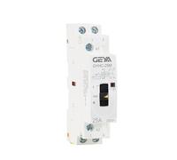 Contacteur modulaire de Type manuel 2P 16A 20A 25A 2NO ou 2NC 220V, commande manuelle, contacteur domestique, Type Rail Din(2P 16A 2NC M)