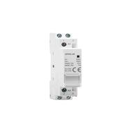 Contacteur modulaire domestique 2P 16A 25A 2NO 1NO1NC, montage sur rail DIN, for maison, hôtel, 220 V CA 50/60 Hz(2P 16A 1NO1NC)