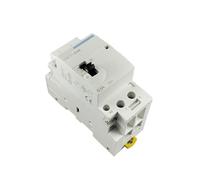 Contacteur modulaire domestique à courant alternatif TOCT1 2P 63A 220V/230V 50/60HZ avec interrupteur de commande manuel 2NO ou 1NO, 1NC ou 2NC, 1 pièce(2NO)