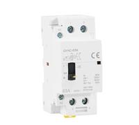Contacteur modulaire domestique AC GYHC 2P 40A 63A 2NO ou 2NC, commande manuelle sur rail DIN, AC220V 230V(2P 40A 2N0 220V)