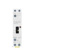Contacteur modulaire domestique AC HCH8s-25M 2P 16A 20A 220V Din Rail avec interrupteur de commande manuel 2NO 1NO1NC ou 2NC(16M 1NO1NC 230V)