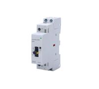 Contacteur modulaire domestique AC HCH8s-25M 2P 16A 20A 220V DIN Rail avec interrupteur de commande manuel 2NO 1NO 1NC ou 2NC 1 pièce(2P 16M 1NO1NC AC230V)