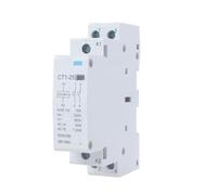 Contacteur modulaire domestique CA CT1-25 2P 16A 20A 25A 220V/230V 50/60HZ 2NO 1NO 1NC 2NC Contact domestique 1 pièce(1NO1NC-16A)