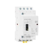 Contacteur modulaire domestique CA GYHC 4P 25A 4NO ou 2NO2NC 220V/230V 50/60HZ for rail DIN(4P 25A 2NO2NC 220V)