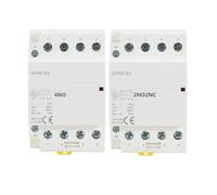 Contacteur Modulaire Domestique CA Sur Rail DIN 4P 63A 4NO Ou 2NC2NO 220V/230V 50/60HZ(4P 63A 4NC 220V)