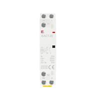 Contacteur modulaire domestique monté sur rail DIN AC 2P 16A 20A 25A 2NO 2NC 1NO 1NC AC220V AC230V 50/60Hz for maison intelligente hôtel(2P 20A 1NO1NC)