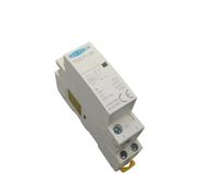 Contacteur modulaire Domestique sur Rail Din, 2P 25A 1NC 1NO 230V 50/60HZ, Une Ouverture Normale et Une Fermeture Normale