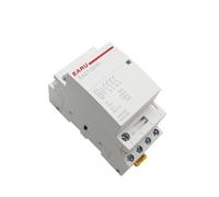 Contacteur modulaire domestique sur Rail Din, 4P 16-25A AC 220V 230V 50/60Hz, contrôleur de commutateur 4NO 4NC 2NO 2NC(20A,4NC,110V)