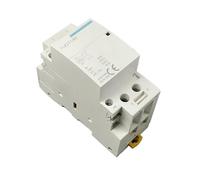 Contacteur modulaire domestique TOCT1 2P 63A 110V bobine 230V/220V 50/60HZ rail DIN AC 2NO 1NF 1NO 1Pcs(2P 63A 110V 1NO 1NC)