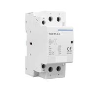 Contacteur modulaire domestique TOCT1 2P 63A 220V/230V 50/60HZ rail DIN 2NO 2NC ou 1NO 1NC(1NO 1NC)
