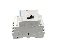 Contacteur modulaire domestique TOCT1 4P 25A 220V/230V 50/60HZ DIN rail avec interrupteur de commande manuel 4NO ou 2NO 2NC ou 4NC(4NC)