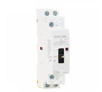 Contacteur modulaire GYHC 2P 2NO ou 2NC 220V, commande manuelle, contacteur domestique, type rail DIN, 1 pièce(2P 20A 2N0 220V)