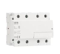 Contacteur modulaire GYHC 4 pôles 100A 4NO 2NO2NC 3NO1NC 220V 110V 24V contacteur domestique automatique 100A Type de Rail Din(4P 100A 2NO2NC 230AC)