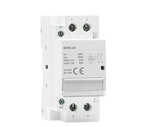 Contacteur modulaire GYHC-63 2P 40A 63A 2NO ou 2NC ou 1NO1NC, montage sur rail DIN, AC220V 230V, 1 pièce(2P 63A 1NO1NC 220V)