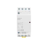Contacteur modulaire HCH8-25 4P 16A 20A 25A 4NO 4NC ou 2NO2NC 24V 110V 220V Contacteur domestique automatique type rail DIN(4P 25A 4NO AC230V)