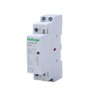 Contacteur modulaire HCH8s-25 2P 16A 25A 2NO ou 2NC 1NO1NC 110V 220V, contacteur domestique automatique, Type Rail Din(25A 1NO1NC DC12V)