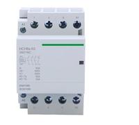 Contacteur modulaire HCH8s-63 4P 63A 4NO 4NC 2NO2NC 380V 220V 110V AC 24V Contacteur domestique automatique Type rail Din iCT 50/60Hz(4P 63A 2NO2NC DC24V)