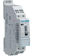 contacteur modulaire - jour/nuit - 20a - 2 contacts nf - 230v - hager ets221b