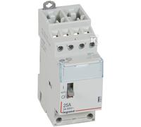 412517 Legrand - Contacteur jour nuit triphasé 4P pour cumulus bobine tension 24Vac - 25A - contact 4NO - 2 modules