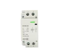 Contacteur Modulaire XCH8 2P DIN Rail 32A 40A 63A AC 220V/230V 50/60Hz 2NO 2NC 1NO1NC, Interrupteur De Commande 36mm Pour L'éclairage, Le Chauffage Et La Ventilation(63A 2NO)