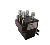 Contacteur monobloc SPDT pour treuils DC66 24 V 80 A Solénoïde Remplacement Albright DC66P 24 V 80 A Moteur de grue monté sur véhicule Contacteur de recul