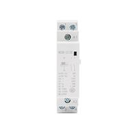 Contacteur NCH8-25/20 contacteurs domestiques modulaires AC 220V 230V AC 25A 1NO 1NC 2NO 2NC électricité industrielle ZFUGEDRLI (Color : Nch8-25a-20 2no)