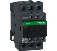 Contacteur Schneider Electric LC1D32B7 TeSys Deca - bobine 3P, 32 A, 24 V AC ...