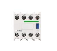 Contacteur secondaire AC Ladn11c Un contact d'ouverture et un contact de fermeture 22c 20C 02C 31C 40C Contact 04(LADN22C 2NO2NC)
