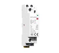 Contacteur secteur domestique 2NO 2P 25A CT1 220V/230V 50/60HZ 35mm DIN rail