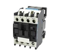 Contacteur triphasé 660V 20A 3P N/C AC, montage sur rail DIN, bobine 24V CJX2-1201