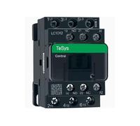 Contacteur tripolaire 220v AC, 1 pièce, 3P, 3 phases, 3 pôles, 50/60Hz, LC1D25, LC1D32, LC1D38, tension de bobine 24v, 110V, 220V, 380(LC1D38,110v)