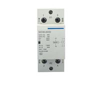 Contacteurs CA domestiques NCH8 DIN Rail 220 V/230 V 500 V~ 2P 40 A 63 A Contacteur CA modulaire(NCH8-40A-11 1NO 1NC)