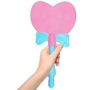 Contactless Credit Card Holder Stick, Card Holder Wand, Star and Heart Design Guard, Extended Parking Pass Holders for Men Kids Friend Family, Shopping Travel Vehicle Accessory, Easy Reach Wand