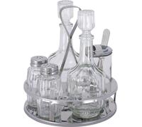 Contacto 5-teilig Menage M.Essig+ Oel 18/0 15.5x16.5cm