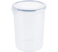 Contacto Boîte fraîcheur, 2000 ml, plastique, Ø 12,5 x H18 cm, haute, empilable, étanche à l'air/à l'eau, fermeture à clic, convient au micro-ondes/congélateur