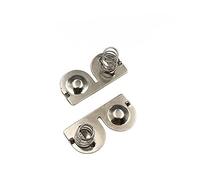 Contacts à ressort de bornes de batterie de rechange pour le support de batterie de logement de GBC de couleur de Game Boy