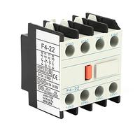 Contacts Auxiliaires Bloc Fit CJX2 AC Contactor, 2 NO 2 NC LADN22 AC Contactor Schakelaar F4-22 Modèle