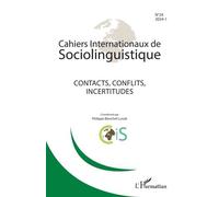 Contacts, conflits, incertitudes - Philippe Blanchet - L'harmattan - broché - Revue