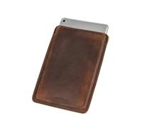 CONTACT'S FAMILY Housse de protection fine en cuir pour iPad Mini 7,9/8,3" (modèle vertical)
