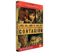 Contagion Ultimate Edition Boîtier Steelbook Fnac Combo Blu-Ray Dvd Livret