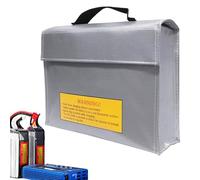 Container de batterie ignifuge, Sac de stockage de batterie Fireproof,Boîte de protection de batterie | Sac de charge portable résistant à l'usure, étui de protection de voyage, 240 x 185 x 65 mm