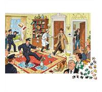 Contamination de la scène du Crime Puzzle en Bois Imperméable Puzzles De 1000 Pièces pour Adultes Cadeaux Impossible Jeux Éducatifs