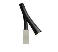 Contardi Flexiled AP Leather L.600 Strahler/Spotleuchte, nickel / cuir noir