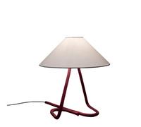 Contardi Hat TA Tischleuchte, Japanese Red / White Linen