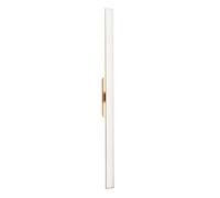 CONTARDI lampe murale applique FLY VELA (Satin nickel doré et coton blanc - Métal et tissu)